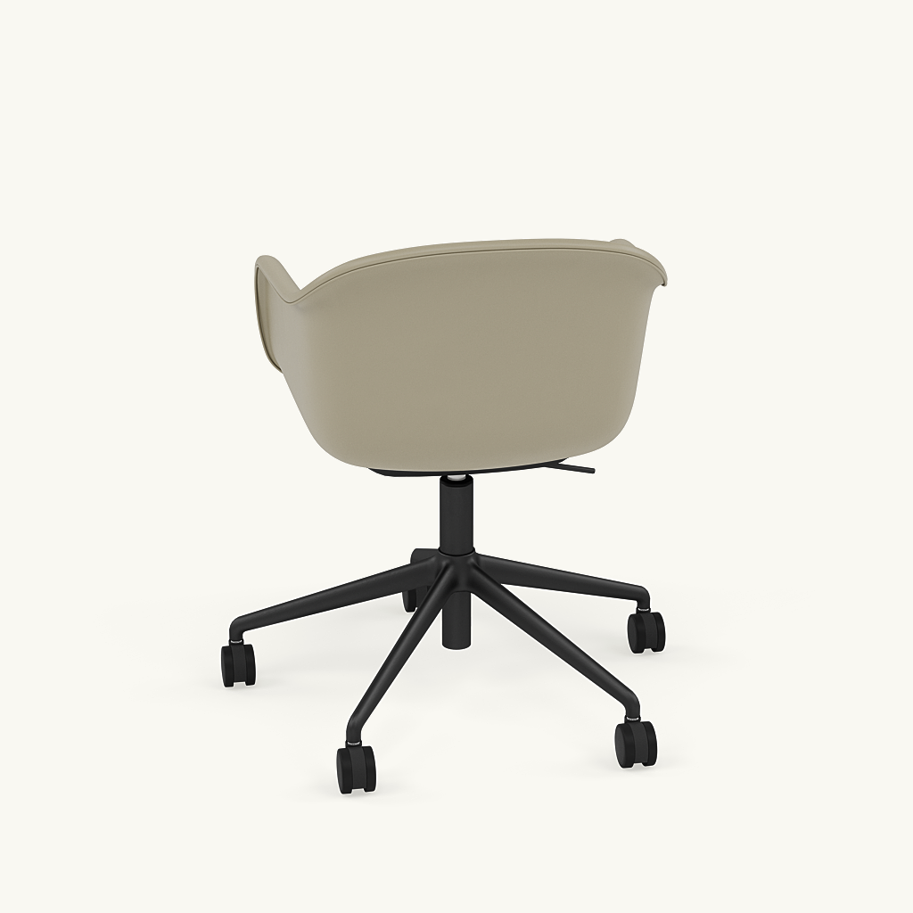Fiber Armchair Swivel w. Castors & Gas Lift | A modern Fiber Armchair Swivel w. Castors & Gas Lift | A modern